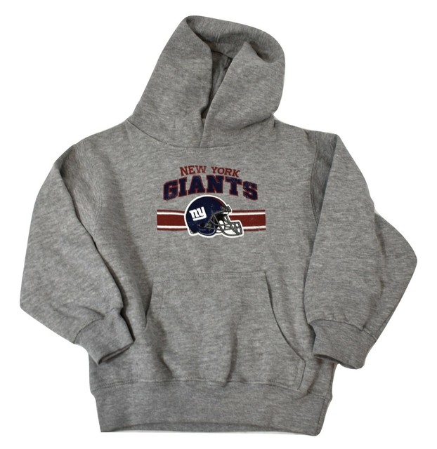 NFL Team Apparel Little Boys New York Giants Football Hoodie New M(56