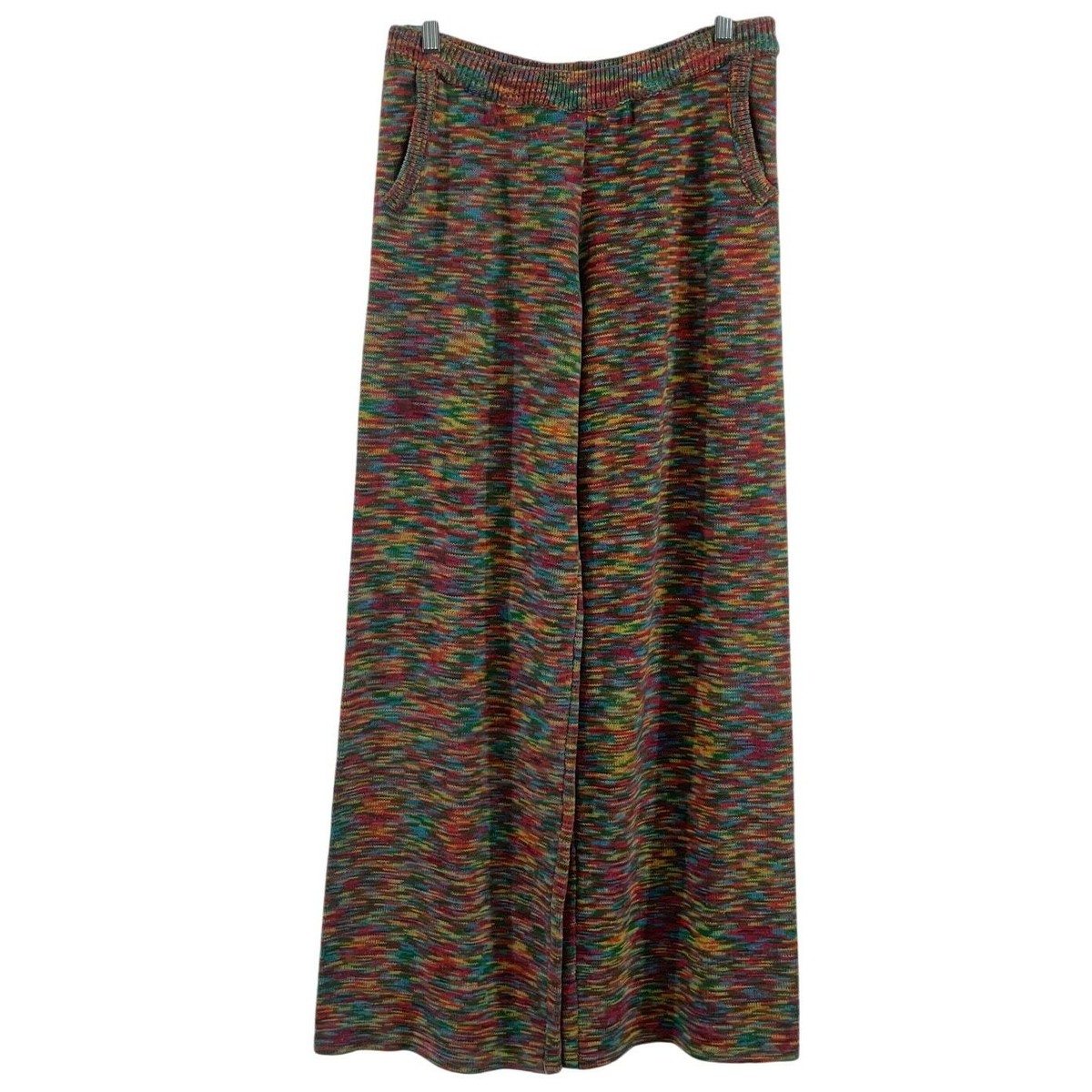 Jaded London Multicolor Knit Wide-Leg Sweatpants Women's