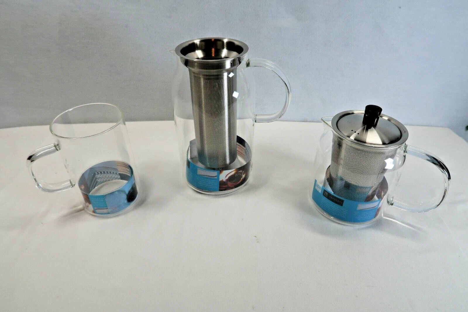 Samadoyo Stainless Steel Tea Coffee Strainer Infuser Set Glass Tumbler NEW USA
Opens in a new window