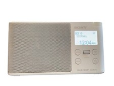 Used Sony Portable DAB/DAB Radio -White -XDR-S41D