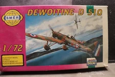 Dewotine 510 First Line French  Early WW II  fighter   Heller  1/72