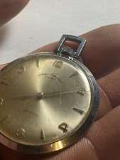 Cadran De Montre Ancien AS 1903 – Gris Galbe 28 Mm – Par André Bouchard