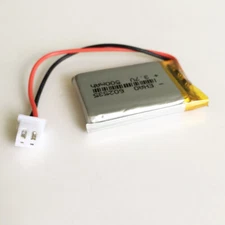 3.7V 500mAh Lipo Li Polymer Rechargeable Battery 602535 JST 2P 2.5mm Connector