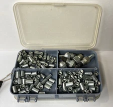 Assortment of Rivet Nuts & Nutsert Tool Conversion Kit Adapters