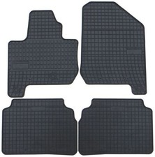 Auto-Fußmatten Gummimatten Schwarz für Kia Soul EV Elektro Baujahr ab 2014