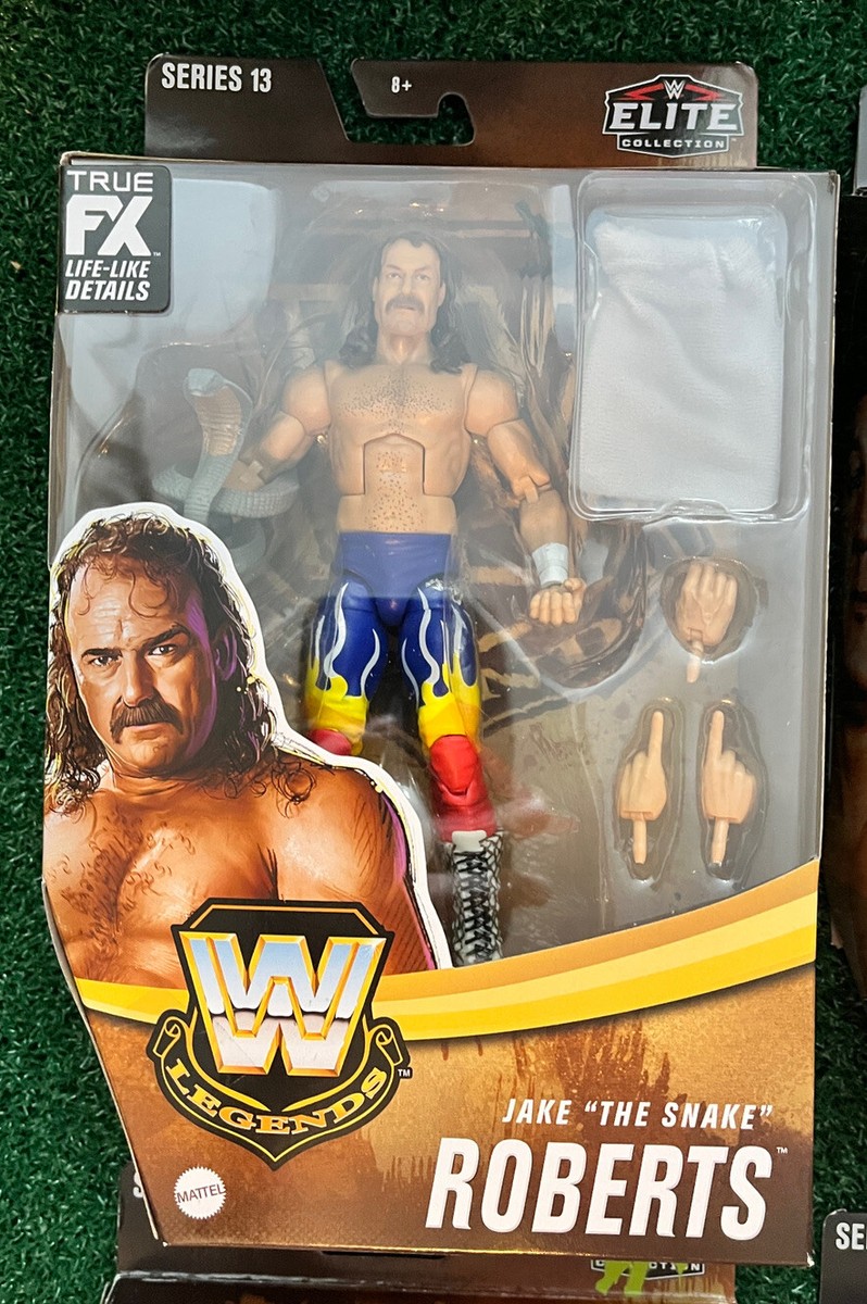 WWE Legends Elite 13 Set Jake The Snake Roberts Triple H Bob Orton