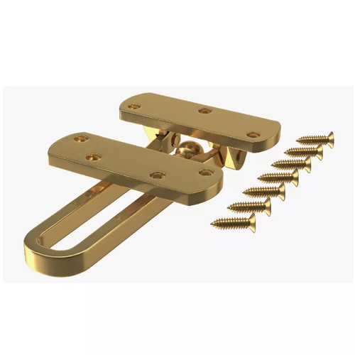 Door Guard Restrictor Security Catch Strong Heavy Duty Safety Lock Chain - Picture 9 of 17