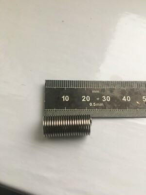 ORIGINAL RÜCKSTOSS METRISCH FEINGEWINDE REPARATUR HELICOIL EXTRA LANG M8x1,0 3D EINSATZ