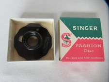 Singer Fashion Disc #20 Walls of Troy Pattern Cam Number 174546 in Original Box