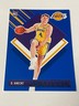 2024-25 Panini NBA Hoops Tribute Dalton Knecht #294 Blue Parallel RC Lakers