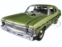 1970 Chevrolet Nova Yenko Deuce Citrus Green Ed 600pcs 1/18 Car By Gmp 18831 1970 Chevrolet Nova Yenko Deuce Citrus Green Ed 600pcs 1/18 Car By Gmp 18831