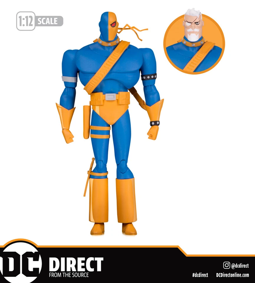 Dc Batman Animated Series The Adventures Cont'Deathstroke action figure n.56 - Image 2 of 4