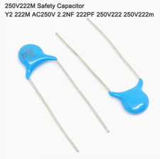 250V222M Safety Capacitor Y2 222M AC250V 2.2NF 222PF 250V222 250V222m