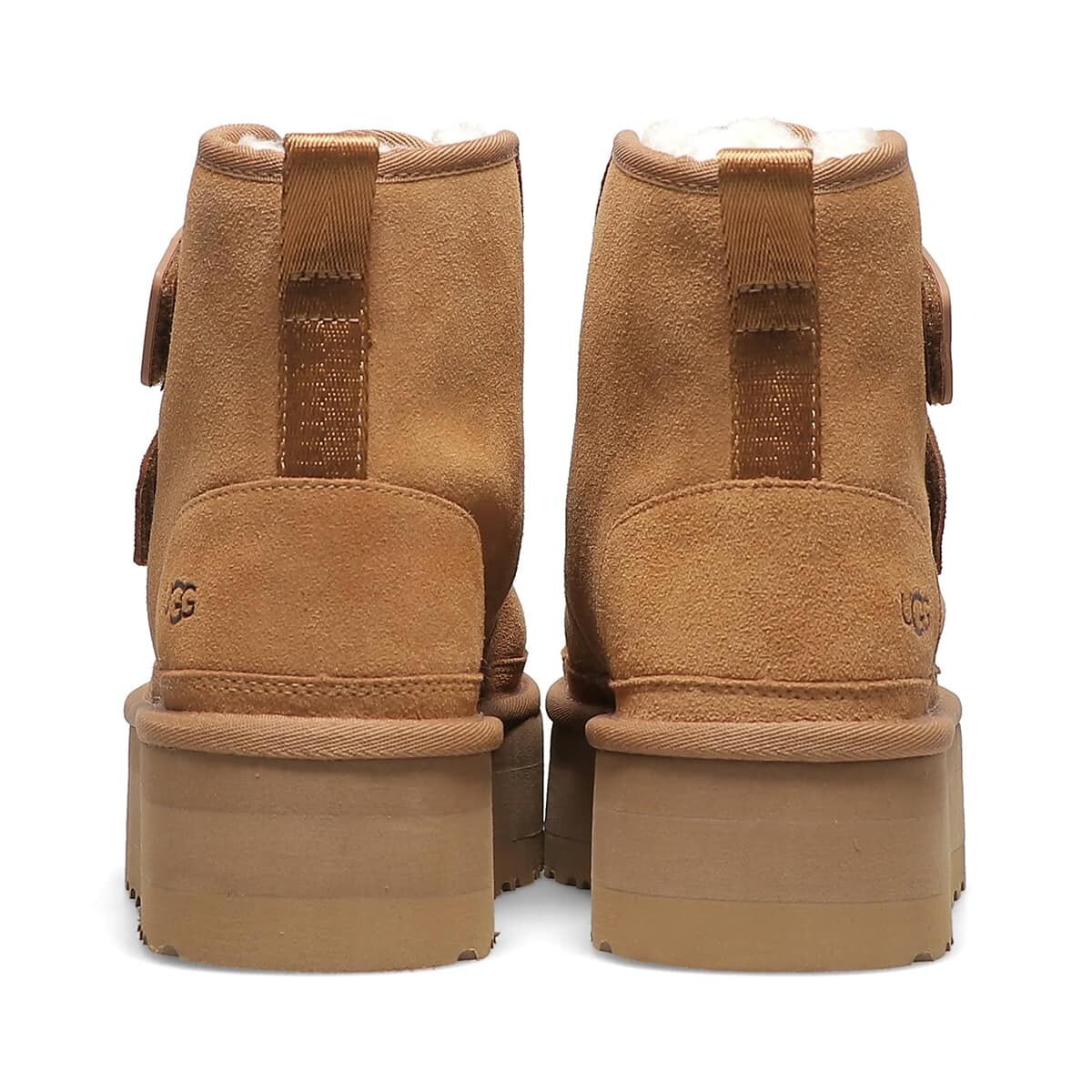 UGG WMNS Neumel Platform Chestnut Suede 1130554-CHE Women's Size
