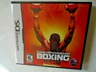 Showtime Championship Boxing Nintendo DS 2ds 3ds XL GAME NEW SEALED