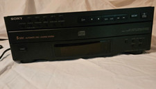 Sony 5 disc automatic disc loading system DVD player