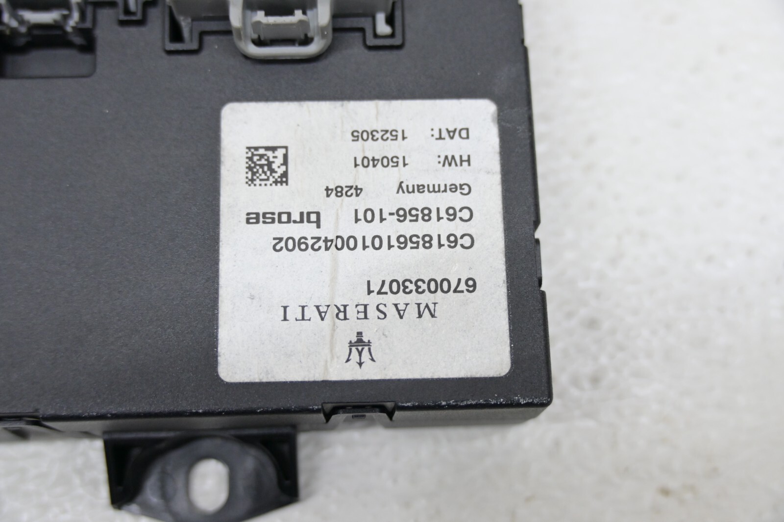 ⭐ 14-21 Maserati Ghibli Quatt Rear Power Trunk Lid Electric Control Module Oem