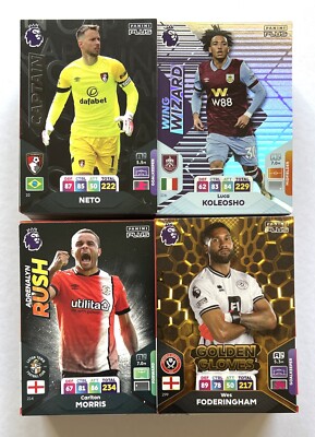 Panini Adrenalyn XL PLUS Prem League 2024 316 Indiv Cards ALL LISTED (+47 Dups)