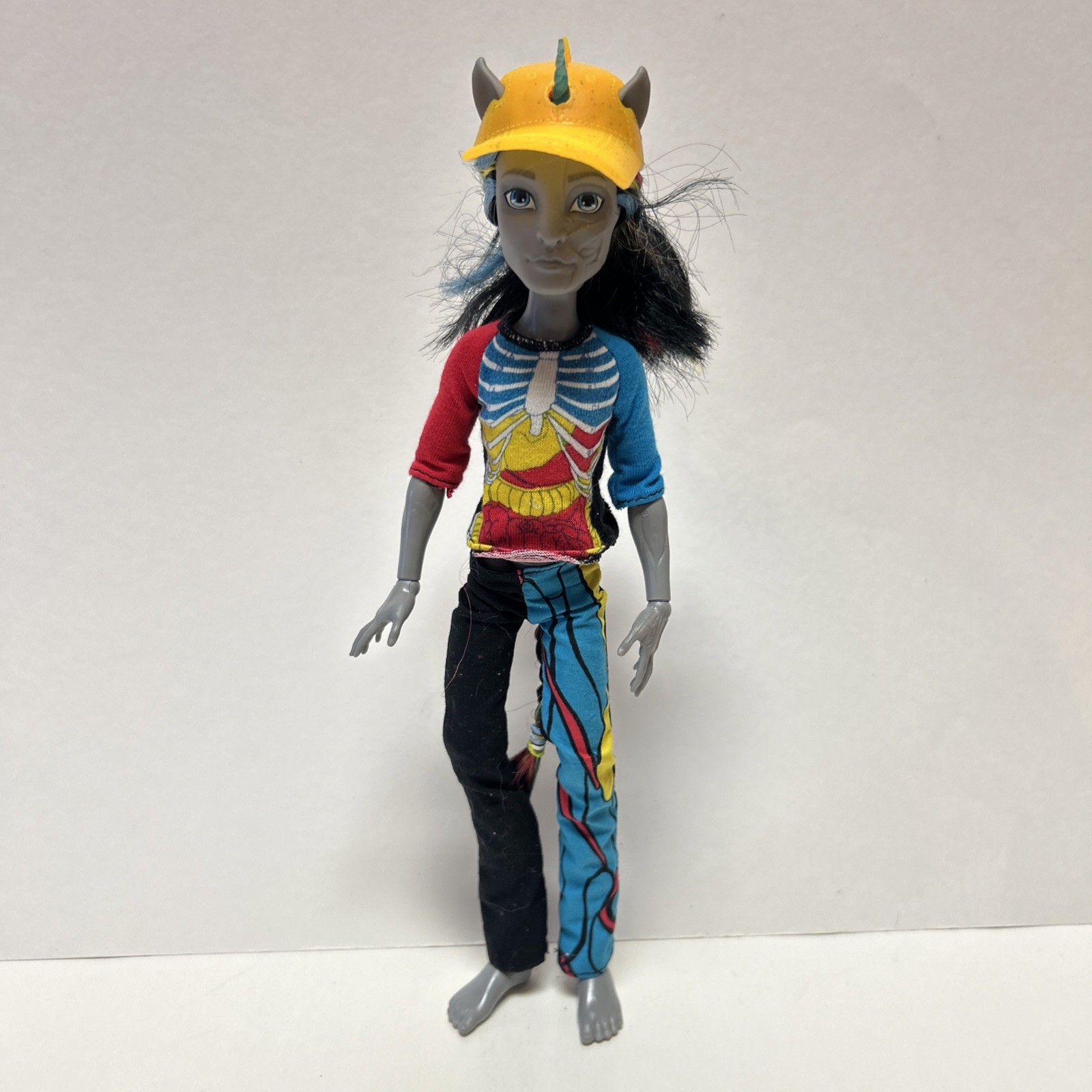 Monster High Freaky Fusion Neighthan Rot 2013 Fashion Doll U