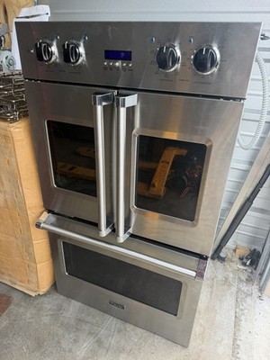 Viking Professional 7 Series 30 inch Electric Double French-Door Wall Oven