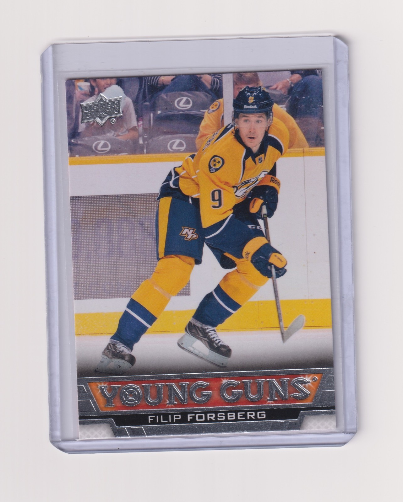 2013-14 Upper Deck #451 Filip Forsberg RC Young Guns Rookie Nashville Predators
