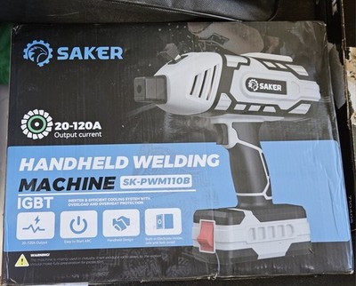 Saker Portable Electric Welding Machine,110V Portable Welder Handheld with IGBT