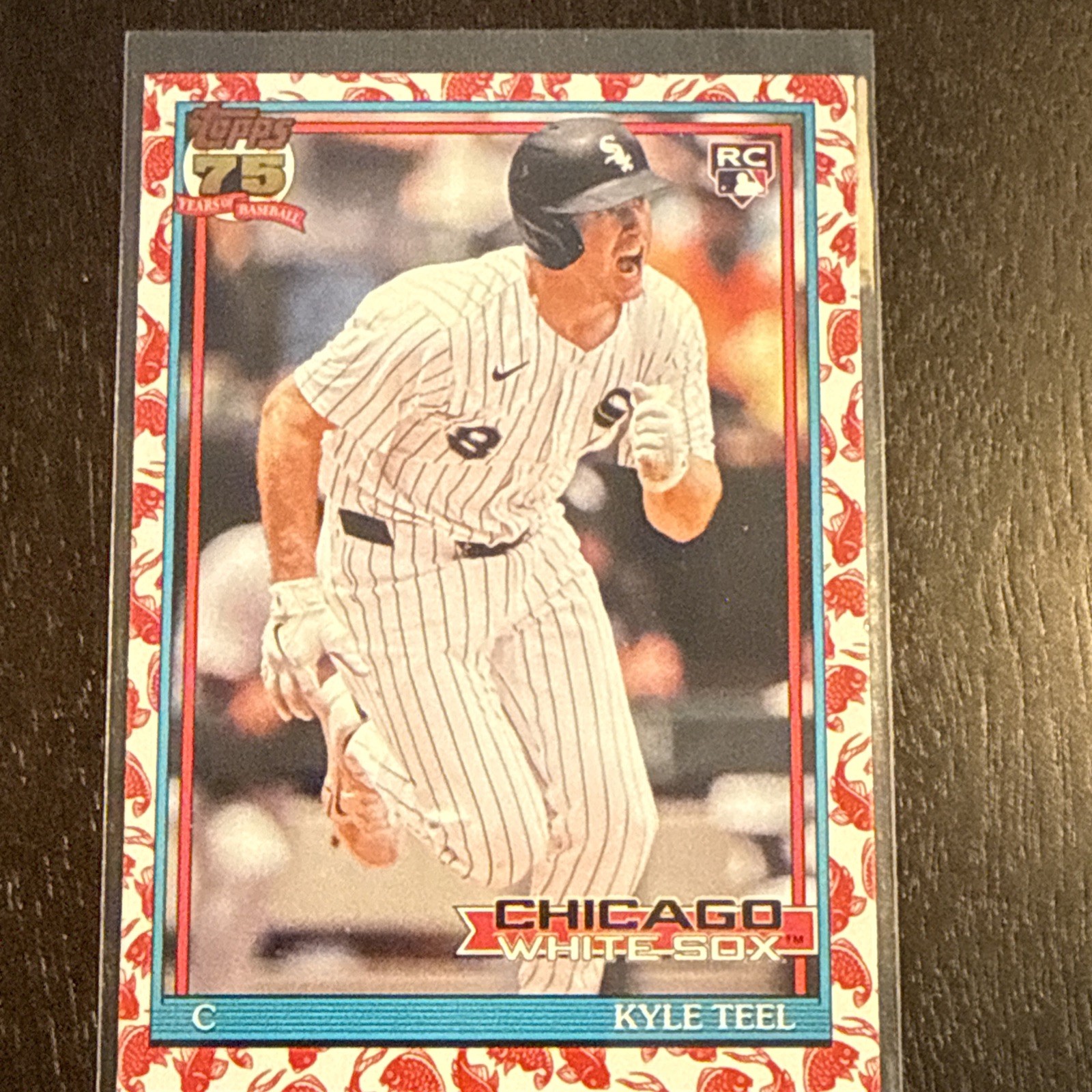 2026 Topps Series 1 Japan Edition #T91-91 Kyle Teel 1991 Koi Fish Variation SSP