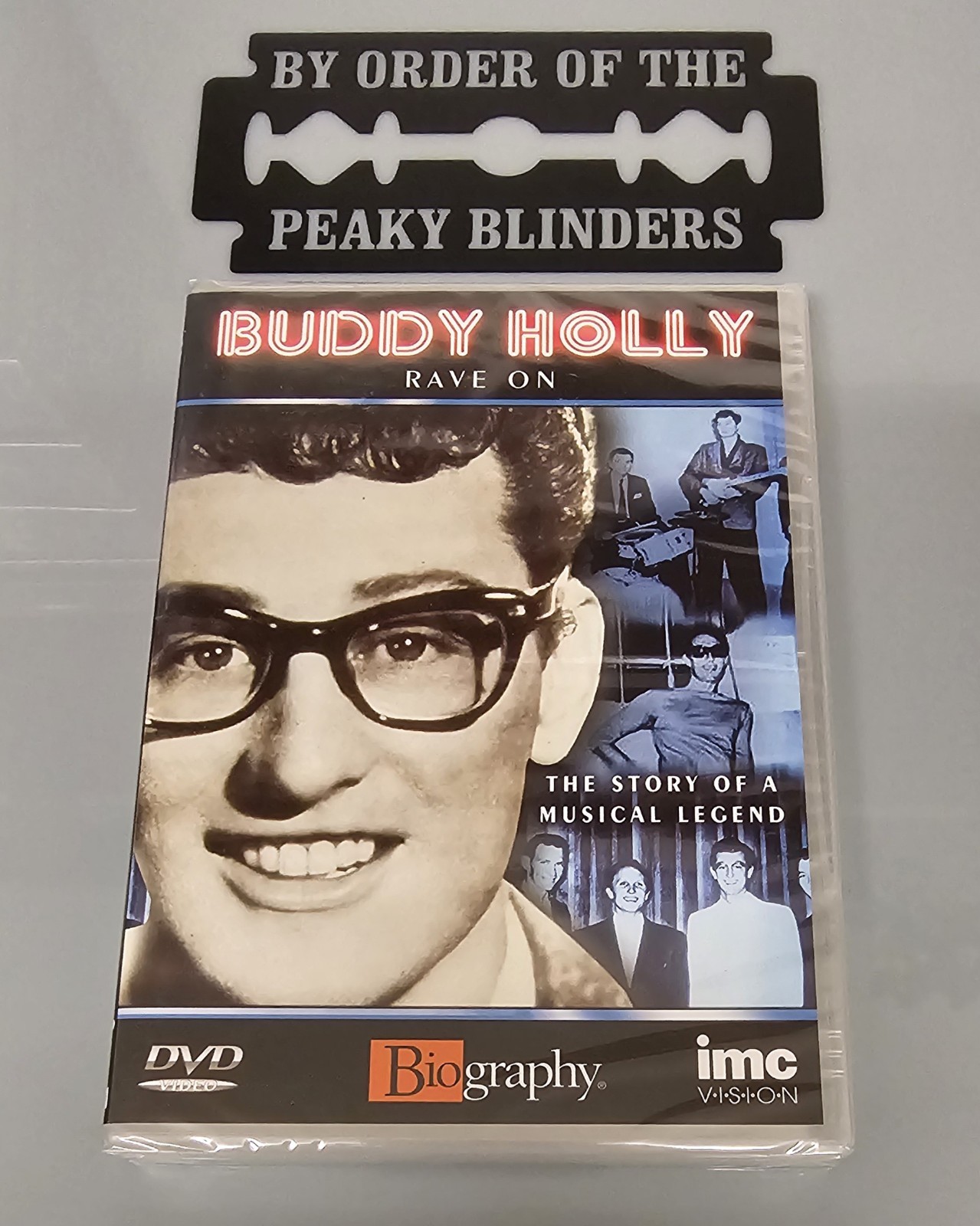 BUDDY HOLLY RAVE ON THE STORY OF A MUSICAL LEGEND DVD