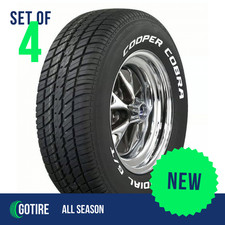 4 X New - 23560r15 Cooper Cobra Radial Gt 98t