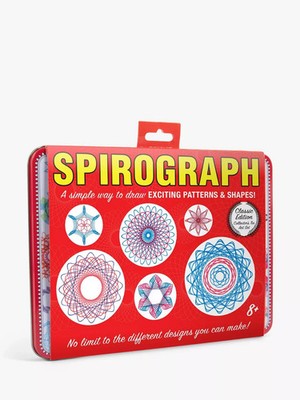 Spirograph Original. Kunstset. Geometric Creative Classic Blechset.