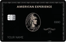 American Express AMEX Platinum METAL Black Card *Novelty Card* Collectible Gift