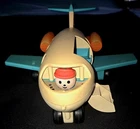 1970--72 Fisher Price Toys. Vintage Little People Fun Jet Airplane Plane Toy