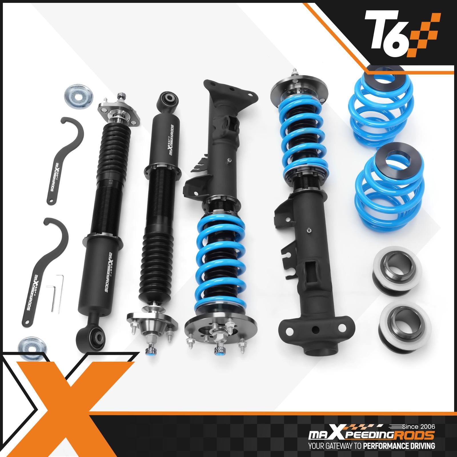 24 Way Coilover Suspension Kit for BMW E36 Touring 316i 318i 320 328 Shock Strut
