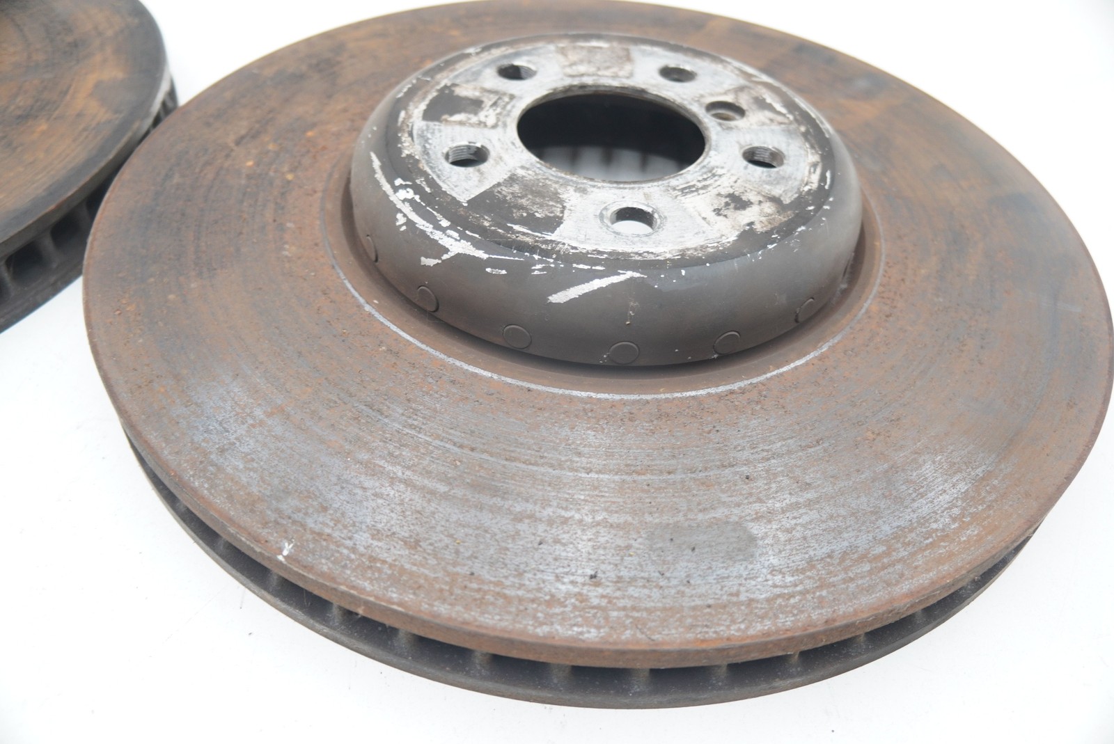Set 2 Front Disc Brake Rotor 34116786631 Rolls Royce Ghost Series I RR4 2010-19