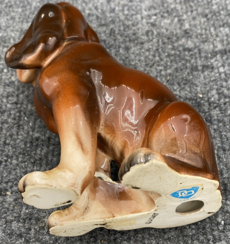 Disney Productions Trusty Hound Dog Lady & The Tramp Porcelain Figurine 6” VTG - Picture 22 of 24