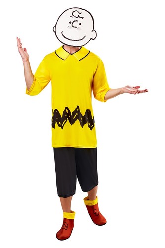 T-shirt Charlie Brown Joyeux Noël - Taille M, Vert, Coton/polyester - Neuf Avec étiquettes