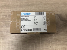 HAGER RCBO ADB432U New and boxed
