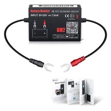 Bluetooth BM2 12V Battery Monitor Car Battery Analyzer Test Battery4370