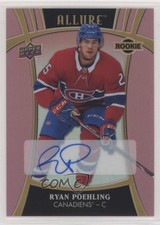 2019-20 Upper Deck Allure Rookies Pink Diamond 39/59 Ryan Poehling #104 Auto 0i6