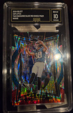 2024 Panini Select - Concourse Cam Little #49 Black & Red Shock Prizm (RC)