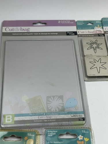 Cuttlebug Provo Craft Dies Embossing Plates Accessories Lot No Machine - Afbeelding 9 van 10