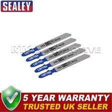 Sealey Jigsaw Blade for Metal 92mm 17-24tpi Pack of 5 SJBT118A