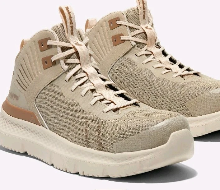 Nuevo Modelo Para Hombre Timberland Pro Setra Medio Compuesto Puntera de Seguridad Talla 9.5 Marrón Claro Foto 2 de 4