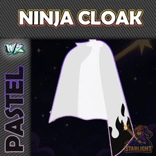 Roblox World Zero WZ - NINJA CLOAK - PASTEL HEX ITEMS