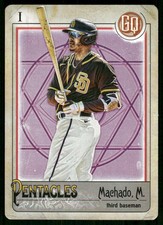 2021 Topps Gypsy Queen #TOD-20 Manny Machado Tarot of the Diamond Padres