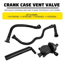 For Bmw 3 Series 320I 325I E46 M52 Engine Crank Ccv Case Vent Valve Hoses Kit