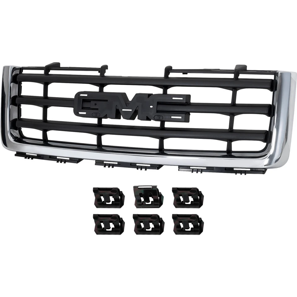 Grille Grill for GMC Sierra 1500 Truck 2007-2013 Foto 2 de 4