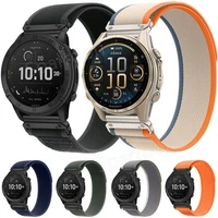 Nylon Strap Band for Garmin Fenix 8 7 7S 7X Solar 6 6S 6X Pro 5 5S 5X Plus Watch