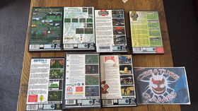 Sega Saturn Sports bundle 7 Games Euro 96 Rally WorldCup Golf Boxing Madden 97