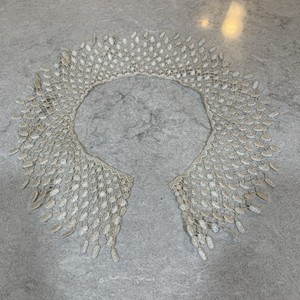 Vintage Doillie Lace Cream Crochet Lace Collar Removeable Neck Collar